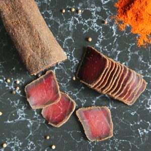 Бастурма по-армянски из говяжьей вырезки.