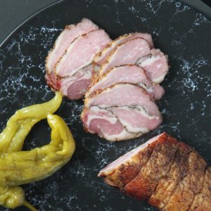 Бекон горячего копчения по-сычуаньски