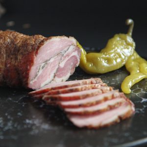 Бекон горячего копчения по-сычуаньски