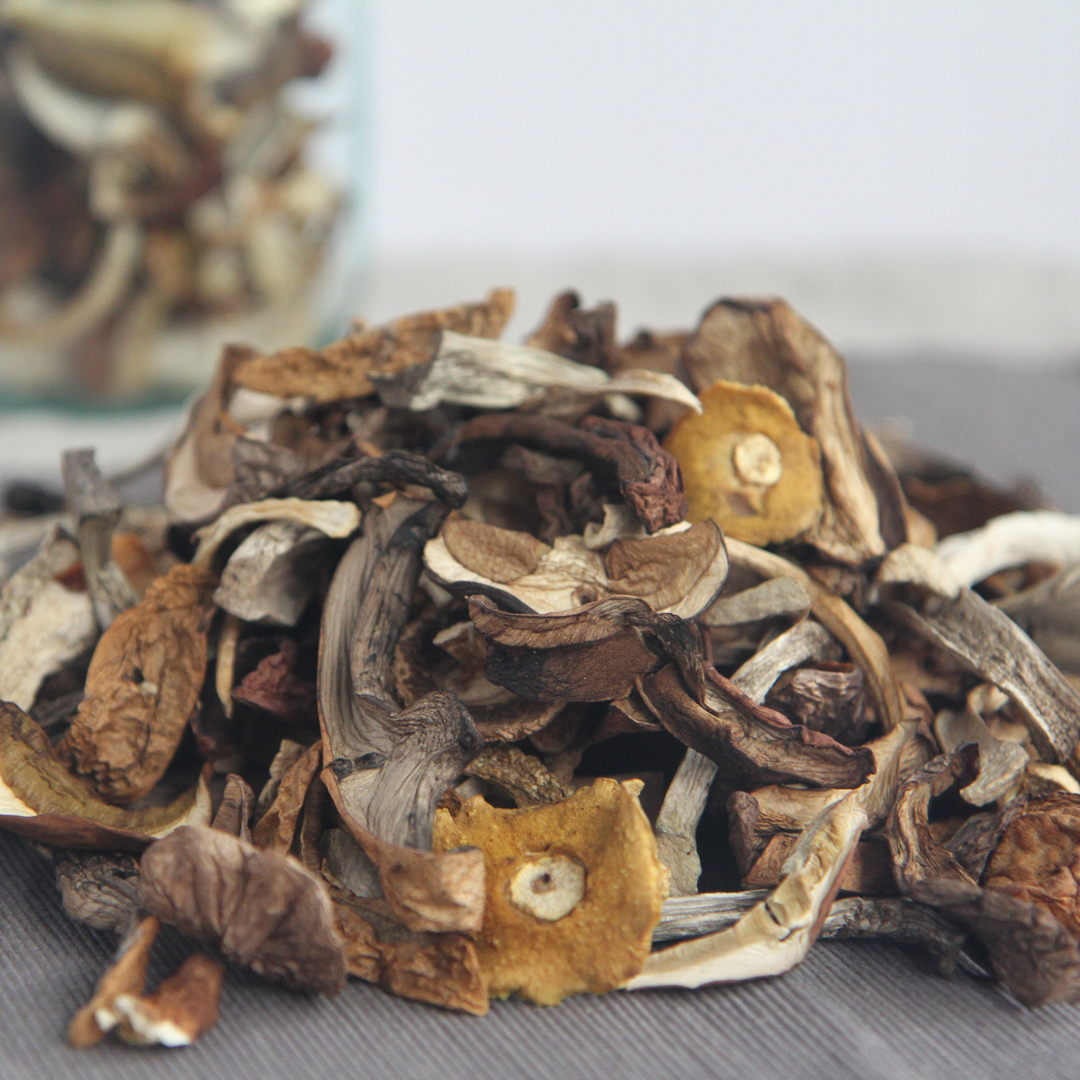 Грибы сушеные ассорти Грибы сушеные лесные ассорти